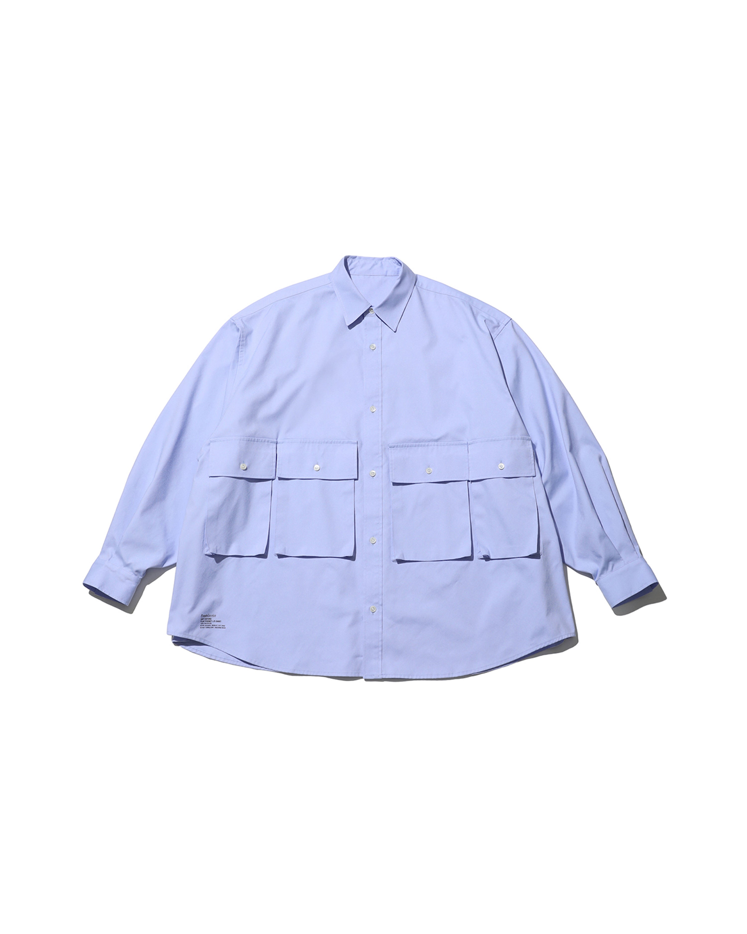 DRY OXFORD FLAP POCKET L/S SHIRT – FreshService® official site