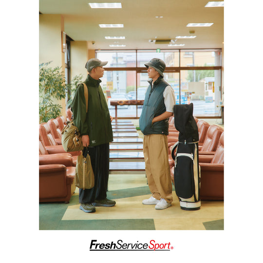 FreshServiceSports 2nd Collection "日常とコースを繋ぐ服"