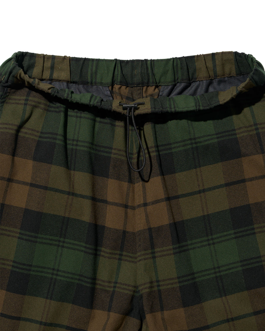 FLANNEL CHECK UTILITY OVER PANTS