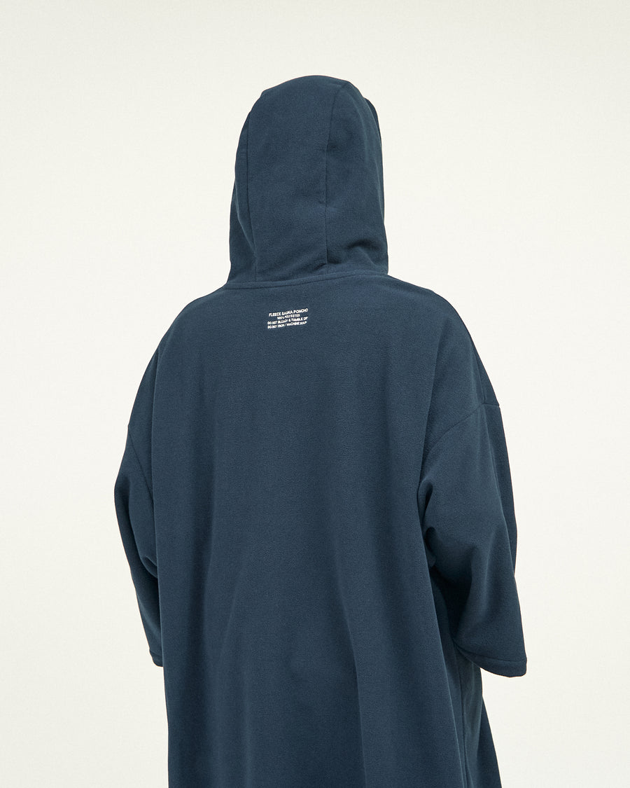 FLEECE SAUNA PONCHO
