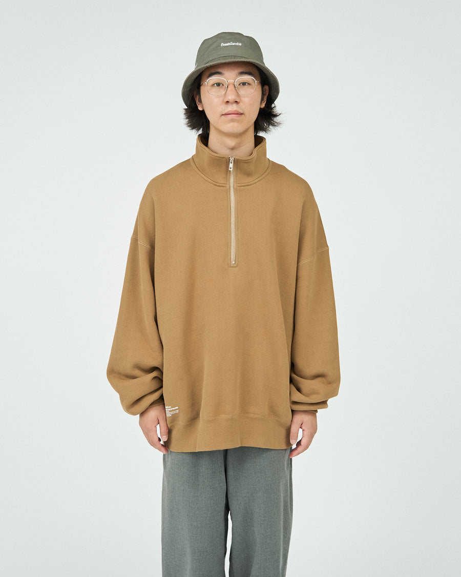 HEAVY OZ  HALF ZIP  PULLOVER