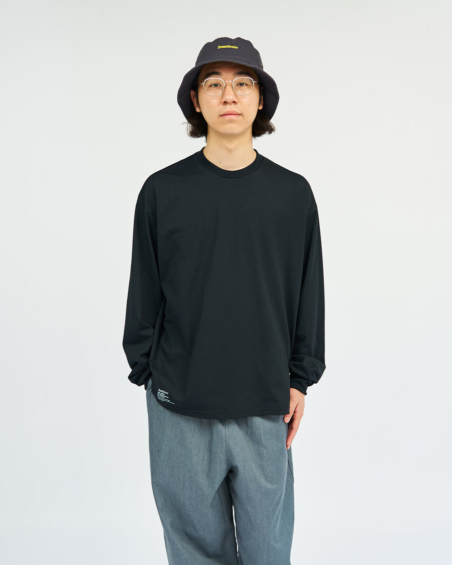 DRY JERSEY L/S CREW NECK TEE