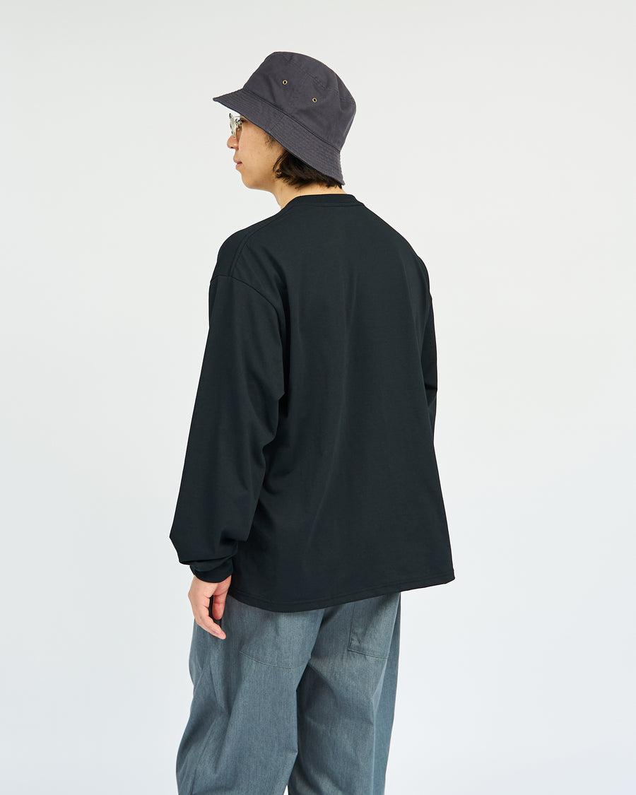 DRY JERSEY L/S CREW NECK TEE