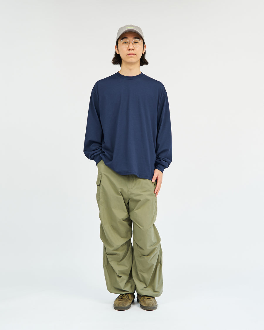 DRY JERSEY L/S CREW NECK TEE