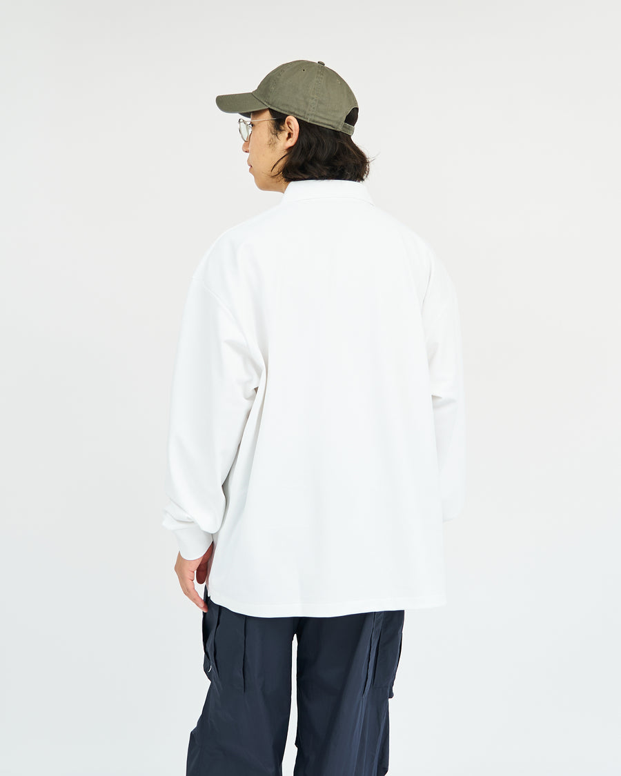 DRY PIQUE JERSEY L/S POLO