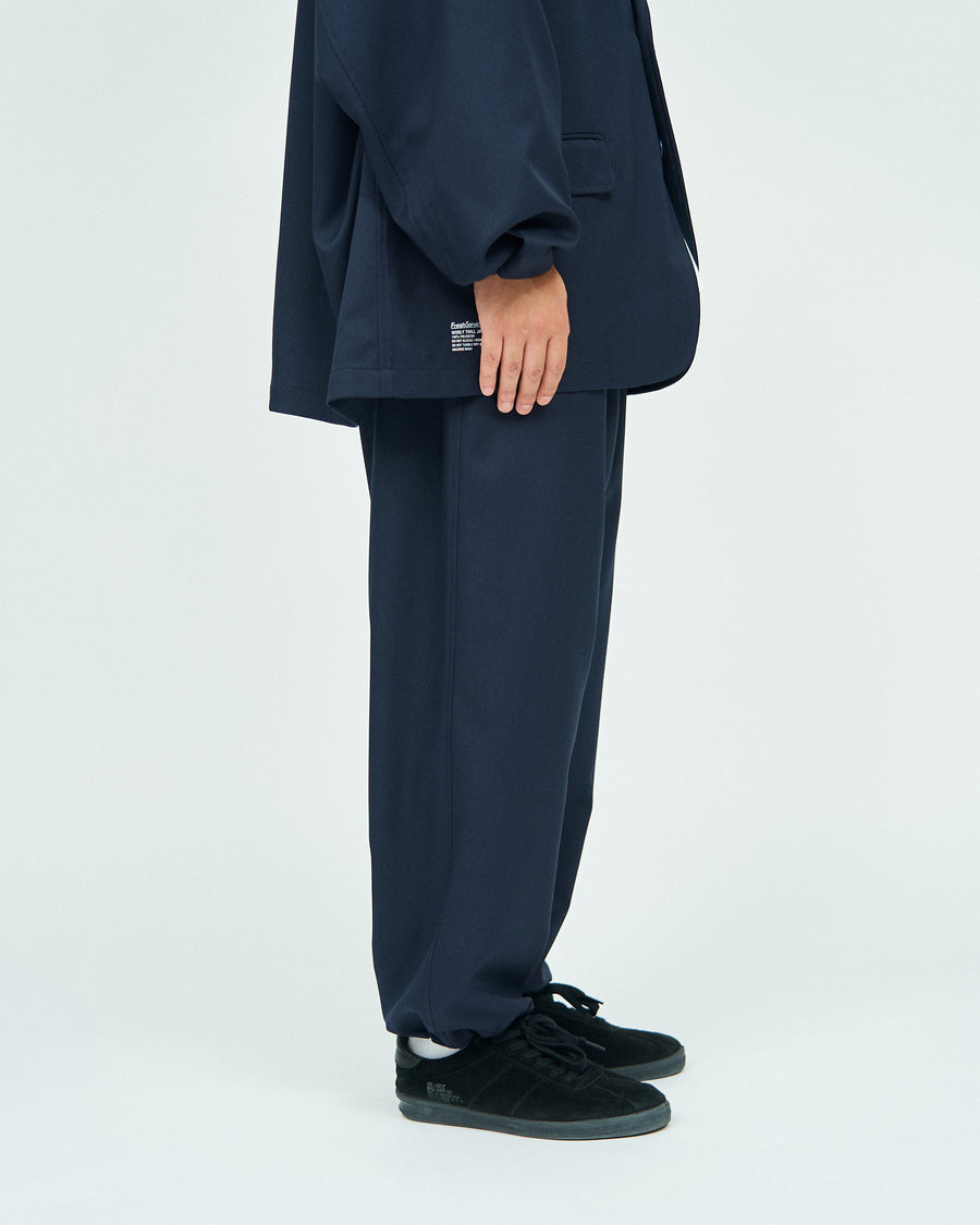 WOOLY TWILL TROUSERS