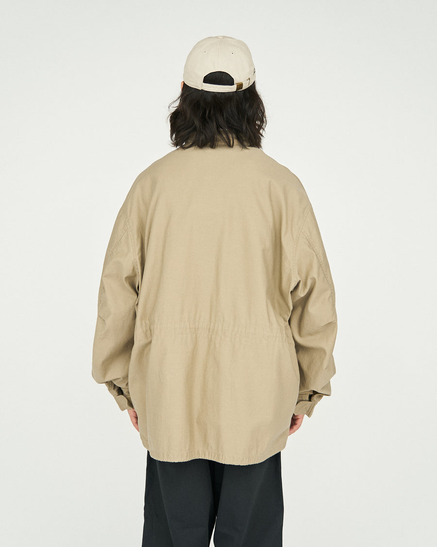 BACK SATEEN FIELD JACKET