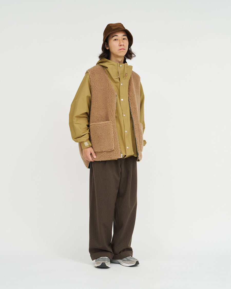 FLANNEL CHECK REVERSIBLE VEST