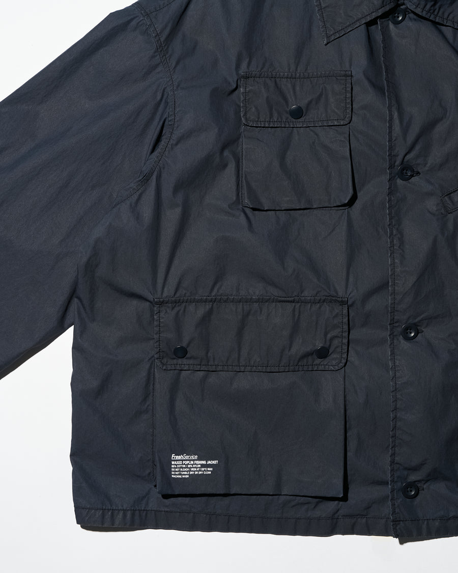 WAXED POPLIN FISHING JACKET