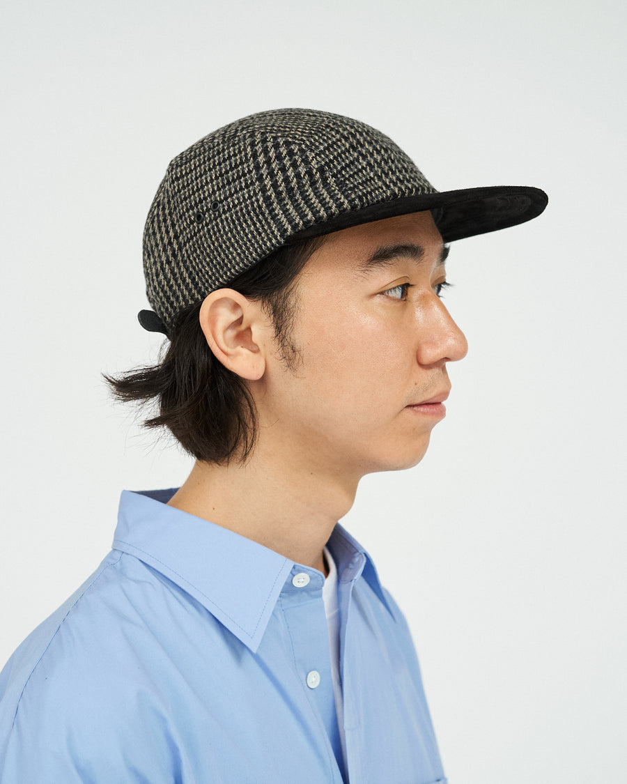 tweed jet cap