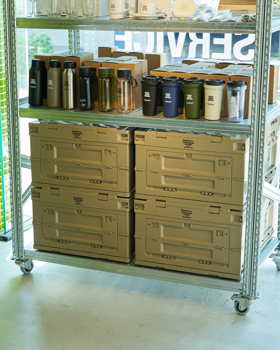 FOLDING CONTAINER w/2 DOORS