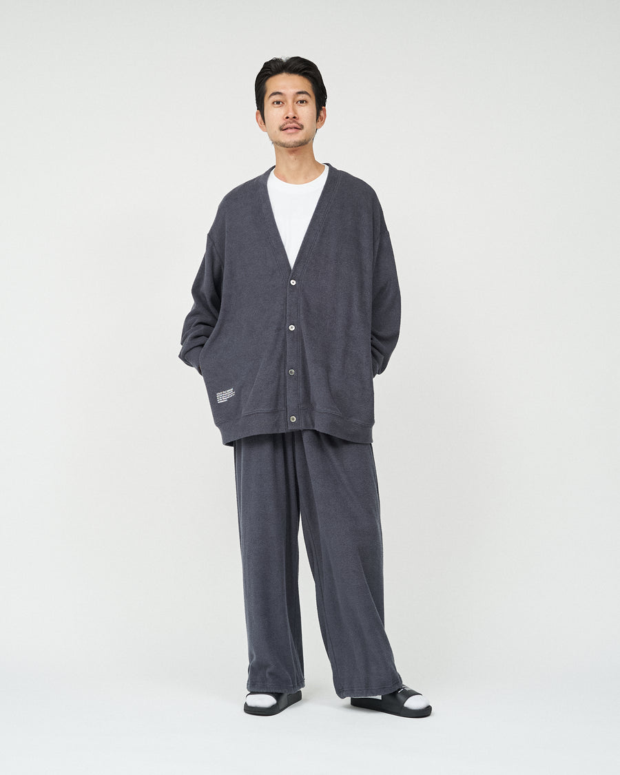 UTILITY PILE CARDIGAN SET-UP