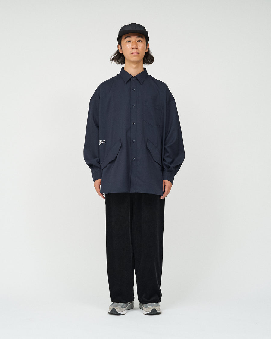 WOOLY TWILL TECH SHIRT