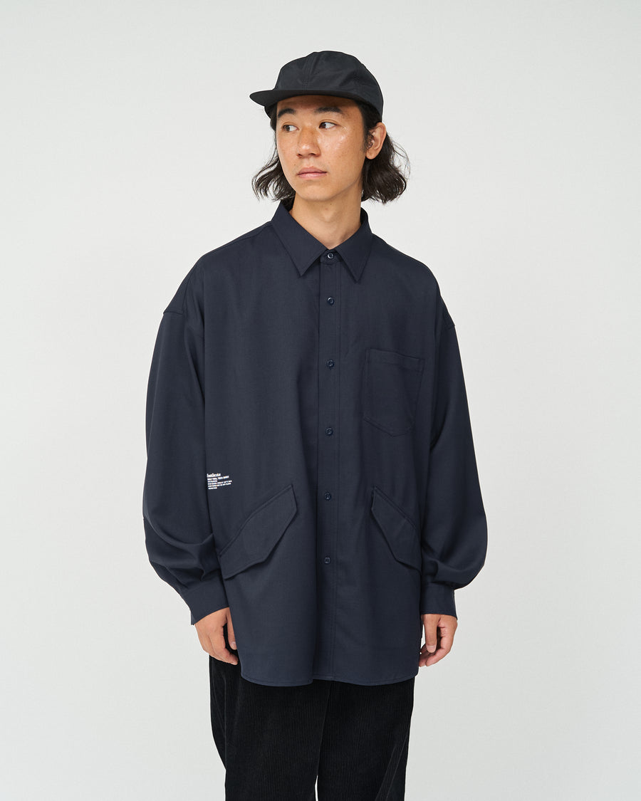 WOOLY TWILL TECH SHIRT