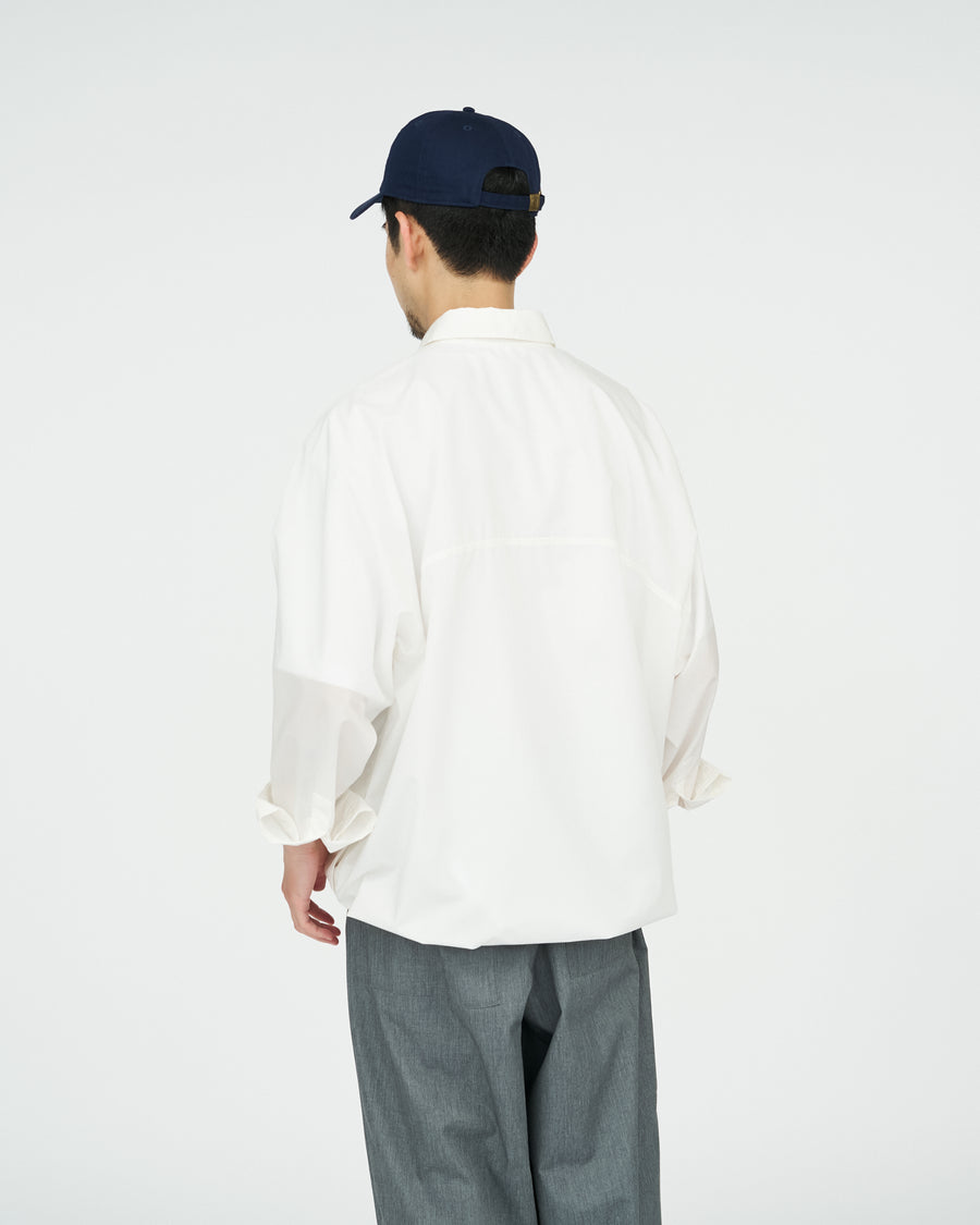 COOL TECH POPLIN L/S ANORAK SHIRT – FreshService® official site