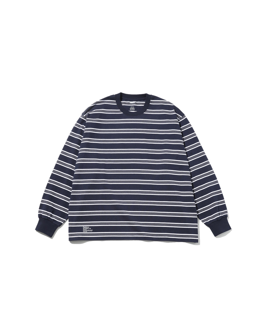 MULTI BORDER L/S TEE
