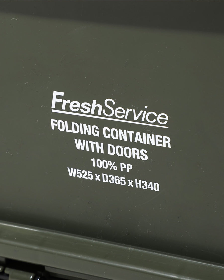 FOLDING CONTAINER w/2 DOORS