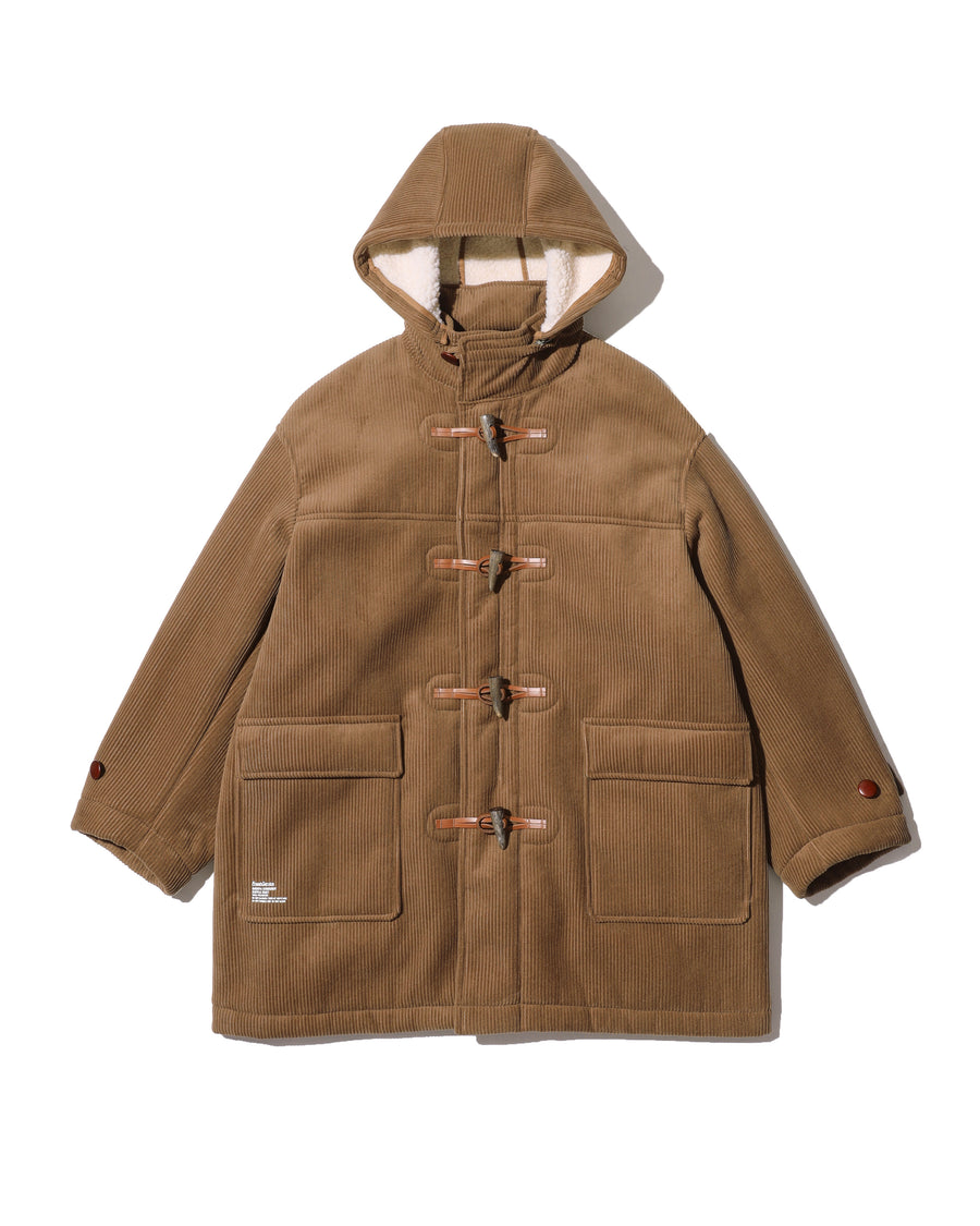 SHERPA CORDUROY DUFFLE COAT