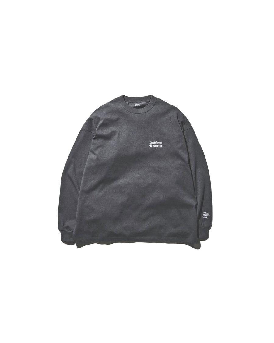 VIBTEX for FreshService L/S CREW NECK TEE
