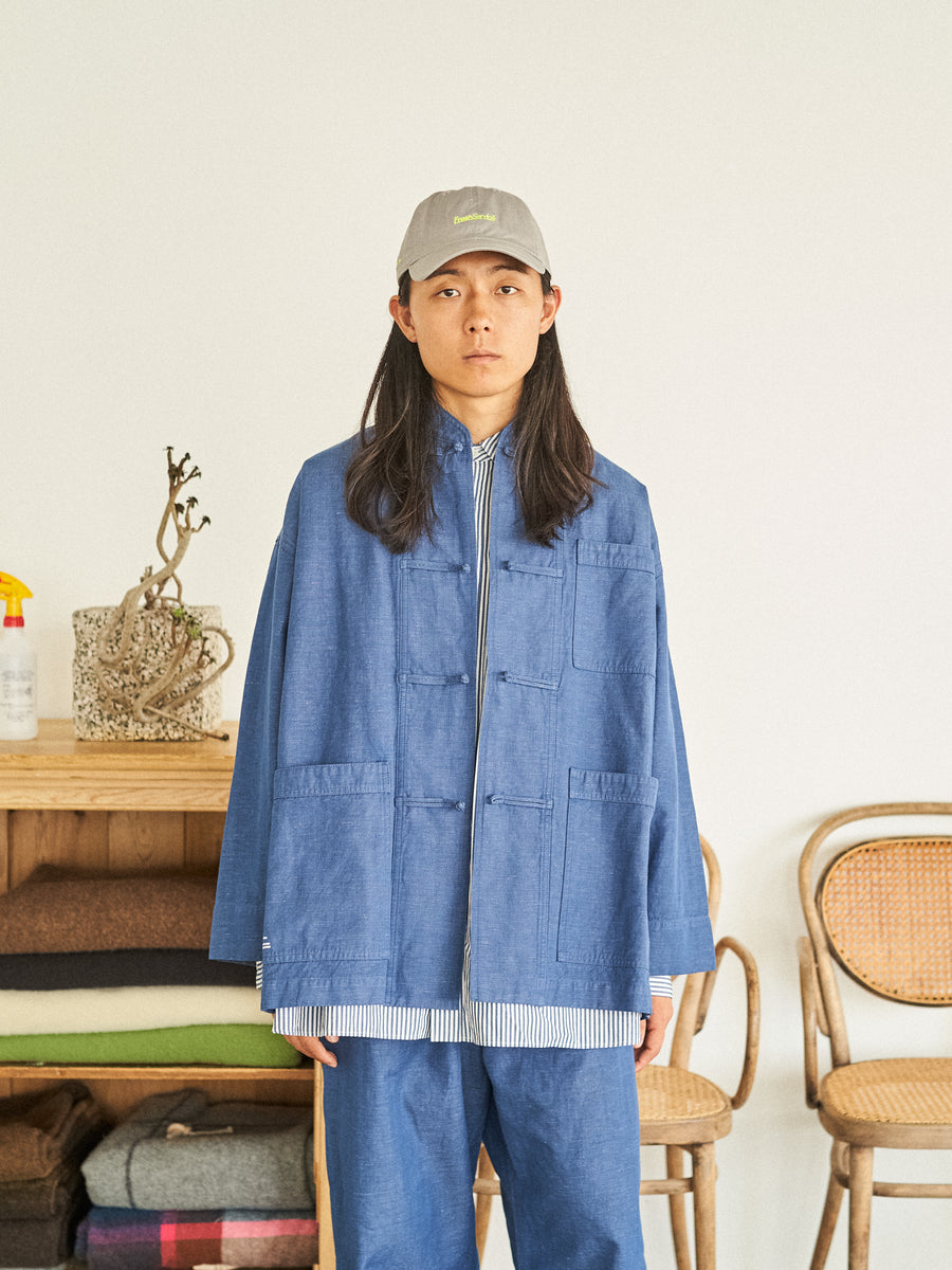 loomer FABRIC COTTON LINEN KUNG-FU COVERALL